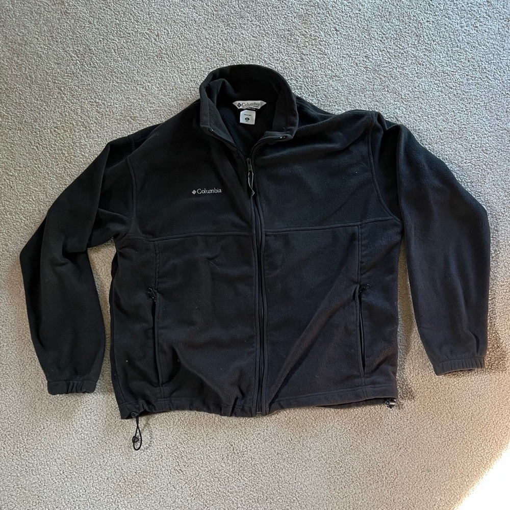 Black Columbia Fleece Size XL